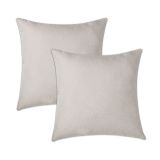 CALCA 10 Pack New Sublimation Linen Fabric 3D Sublimation Pillow Case Blanks 17.7in x 17.7in Fashional Cushion Cover Throw Pillow Covers with Invisible Zippers for DTF/HTV Printing