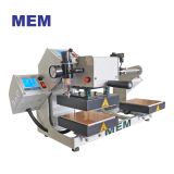 Spain Stock, MEM 6"x6" Semi-Automatic Pneumatic Double Station Heat Press Machine Top & Bottom Heating for Patch Heat Transfer