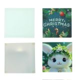 A4 Blank Printable Stickers Glossy PP Paper with Self-Adhesive Shipping Labels for Inkjet Printer