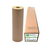 US Stock, CALCA 36 in x 90 ft 5 Mil Heat Press Cover Sheet Self-Adhesive PTFE Coated Fiberglass Fabric 1 Roll
