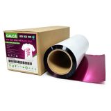 Spain Stock, CALCA 13in/33cm DTF Hot Pink Metallic Film Roll,Cold Peel