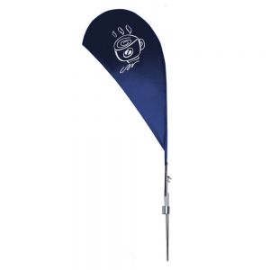 9.8 ft Teardrop Banner (Double Sided Graphic Only)