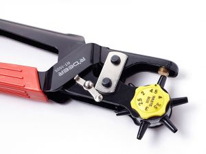 Unique Design Power Saving 6 Sized Heavy Duty Handheld Leather Belt Holes Punch Plier