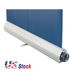 Clearance Sale! US Stock-High Quality Dismountable Base Adjustable Roll Up Banner Stand (39" W x 86.7" H) (Stand Only)