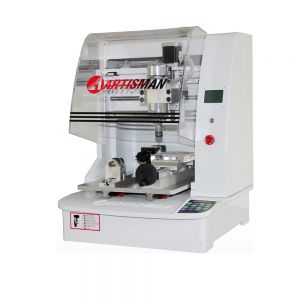 US Stock, Small Size Four Axes Relief CNC Router with Flat Lettering Cylinder Engraving