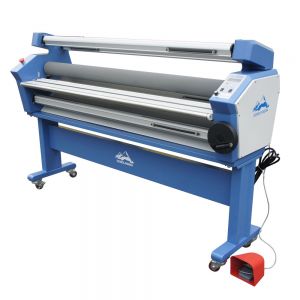 US Stock, Qomolangma 55in Full-auto Wide Format Cold Laminator, with Heat Assisted