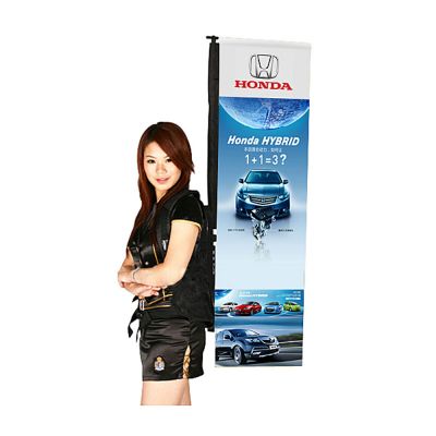 Backpack L Banner Stand