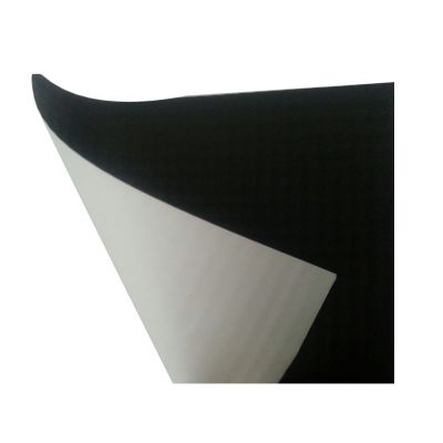 (320gsm-840*840-6*6) Glossy Laminated Black Back Frontlit PVC Flex Banner 5.6Y(5.1m)
