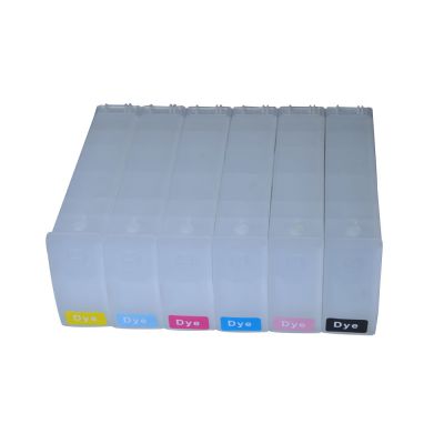 680ml Refilling Cartridge for HP DesignJet 5500 / 5100 / 5000 / 1050 / 1055 / z6100 6 Colors CMYKLCLM