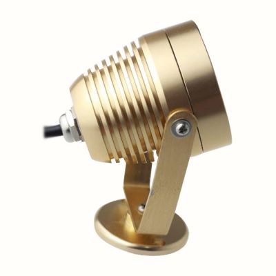 12V 5x1W RGB Yellow Underwater Lamp