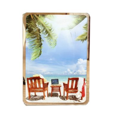 PICK-UP 20pcs 7.8 x 7.8 Square Sublimation Blank Glass Photo Frame With  Clock