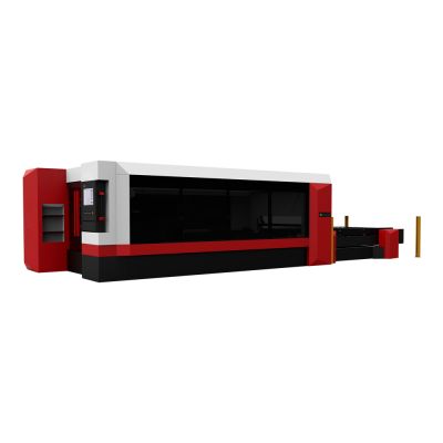 59" x 118" 1530 2000W IPG Fiber Laser Cutter, with Change Table, Full-protection Structure