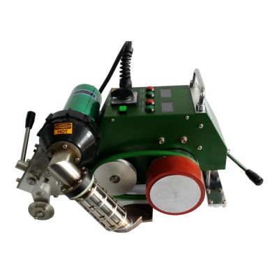 AC110V Automatic Hot Air Welding Machine with 30mm Nozzle for PVC Flex Banner