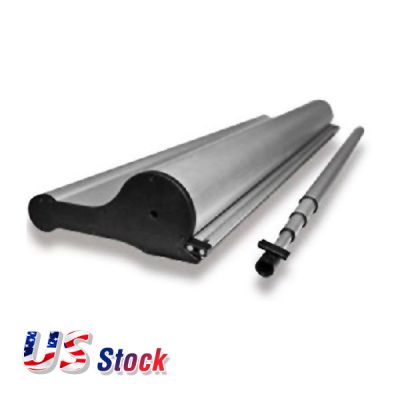 Clearance Sale! US Stock-Multi-Feature Adjustable Roll Up Banner Stand (33" W x 95" H) (Stand Only)
