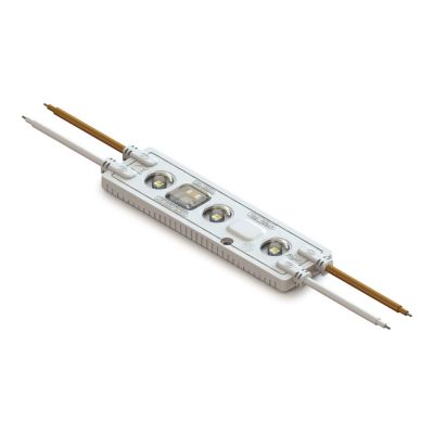 US Stock-100Pcs/Pack No Power Supply Required SMD 2836 IP67 Waterproof LED Module, AC100-240V (3 LEDs, 2.5W, L110 x W28 x H8.5mm Natural White Light,110V)