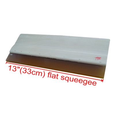 US Stock, High Quality Silk Screen Printing Wood Squeegee Ink Scraper 75 Durometer - 13 In.