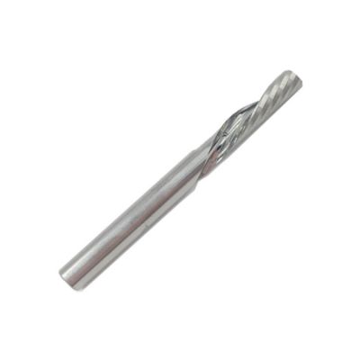 Imported Tungsten Steel Solid Carbide Down Cut 1 Flute Spiral CNC Cutting Bits