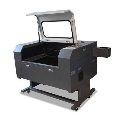 US Stock, 23" x 35" (600mm x 900mm) 100W CO2 Laser Cutter, with Double Side Open Door, with USB Port and Electric Lifting Worktable