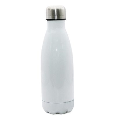 CALCA 2pcs 350ml / 12oz Bowling-Shaped Vacuum Bottle for Sublimation Printing, White