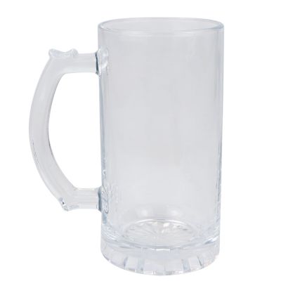 US Stock, CALCA 48pcs 16oz Sublimation Clear Glass Mug Blanks Beer