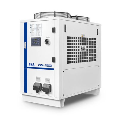 S&A CW-7500EN Industrial Refrigeration System (6.73HP, AC 3P 380V, 50HZ) for 600W CO2 Laser Machine