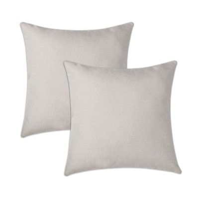 CALCA 10 Pack New Sublimation Linen Fabric 3D Sublimation Pillow Case Blanks 17.7in x 17.7in Fashional Cushion Cover Throw Pillow Covers with Invisible Zippers for DTF/HTV Printing