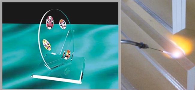 acrylic polisher machine application