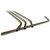 US Stock CALCA 12pcs Reusable Stainless Steel Metal Straws for 30 oz and 20 oz Tumblers - 2 Cleaning Brushes Included 