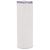 US Stock - CALCA 50 Pack 20oz Straight White Sublimation Tumbler Blanks w/ Straw and Flip Lid, Vacuum Insulated Double Layer Stainless Steel Water Bottle