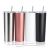 US Stock - 25pcs 20oz Skinny Tumbler Stainless Steel Insulated Water Bottle Double Wall Vacuum Travel Cup With Sealed Lid and Straw (White)