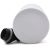 CALCA 60pcs/Pack 500ml Blank Aluminum Sports Bottle for Sublimation Printing, White