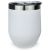 CALCA 12oz Wine Tumbler Double Wall Stainless Steel Insulated Eggshell Cup with lid, 50pcs/ctn
