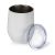 US Stock- 10PCS 12oz White Stainless Steel Red Wine Tumbler Mugs with Direct Drinking Lid