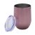 US Stock- 6PCS 12oz Rose Gold Stainless Steel Red Wine Tumbler Mugs with Direct Drinking Lid