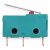 5pcs Micro switch travel switch with handle 3pin hole foot silver contact 5A 125/250VAC 
