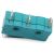 5pcs Micro switch travel switch with handle 3pin hole foot silver contact 5A 125/250VAC 