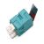 5pcs Micro switch travel switch with handle 3pin hole foot silver contact 5A 125/250VAC 