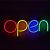 Spain Stock, CALCA OPEN Business Sign Neon Lamp Integrative Ultra Bright LED Store Shop Advertising Lamp