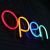 Spain Stock, CALCA OPEN Business Sign Neon Lamp Integrative Ultra Bright LED Store Shop Advertising Lamp