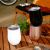 CALCA 12oz Stainless Steel Red Wine Tumbler Mugs with Sublimation Coating and Direct Drinking Lid
