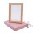 US Stock 6sets/pack CALCA Wood Photo Frame 3D LED Photo Frame kit (Wooden photo frame + blank acrylic board) DIY gift, Wholesale