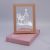 US Stock 6sets/pack CALCA Wood Photo Frame 3D LED Photo Frame kit (Wooden photo frame + blank acrylic board) DIY gift, Wholesale