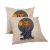 CALCA 50 Pack Linen 3D Sublimation Pillow Case Blanks 15.75in x 15.75in Fashional Cushion Cover Throw Pillow Covers with Invisible Zippers for DTF Printing