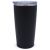 US Stock-CALCA 6pcs 20oz Black Travel Tumbler Stainless Steel Double Wall Vacuum Insulated Cup with Slider Lid