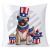 10 Pack 15.7in x 15.7in Plain White Sublimation Pillow Case Blanks Cushion Cover Throw Pillow Covers Embroidery Blanks for DTF Printing (40 x 40cm)