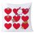 10 Pack 15.7in x 15.7in Plain White Sublimation Pillow Case Blanks Cushion Cover Throw Pillow Covers Embroidery Blanks for DTF Printing (40 x 40cm)