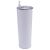 US Stock-CALCA 10pcs White 20oz Blank Skinny Tumblers Stainless Steel Insulated Double Wall Vacuum Travel Cup with Slider Lid