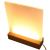 US Stock, CALCA Wooden Led Lamp Base Warm white USB Cable Switch Modern Night Lamp Acrylic 3D Led Night Lamp Assembled Base+Acrylic DIY gift, Wholesale