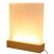 CALCA Wooden Led Lamp Base Warm white USB Cable Switch Modern Night Lamp Acrylic 3D Led Night Lamp Assembled Base+Acrylic DIY gift, Wholesale