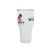 US Stock-CALCA 30oz 25 Pack Sublimation Tumbler Blanks White, Stainless Steel Insulated Tumbler with Lid Double Wall Vacuum Coffee Cup Large Travel Mug